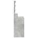 Masă de toaletă cu LED, gri beton, 80x41x144,5 cm - WALTI WALTI