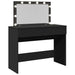 Masă de toaletă cu LED, negru, 100x40x120 cm - WALTI WALTI