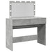 Masă de toaletă cu LED, gri beton, 100x40x120 cm - WALTI WALTI