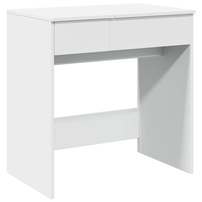 Masă de toaletă cu oglindă, alb, 73x46,5x120 cm - WALTI WALTI