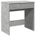 Masă de toaletă cu oglindă, gri beton, 73x46,5x120 cm - WALTI WALTI