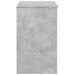 Masă de toaletă cu oglindă, gri beton, 73x46,5x120 cm - WALTI WALTI