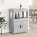 Cărucior de bar, gri beton, 60x39,5x89 cm, lemn prelucrat - WALTI WALTI
