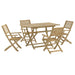 Set mobilier de grădină, 5 piese, lemn masiv de acacia - WALTI WALTI
