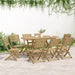 Set mobilier de grădină, 9 piese, lemn masiv de acacia - WALTI WALTI