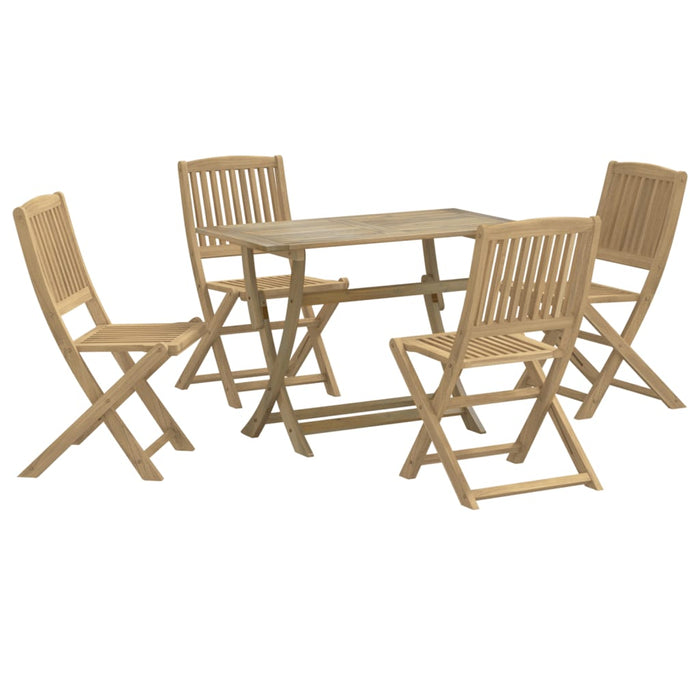 Set mobilier de grădină, 5 piese, lemn masiv de acacia WALTI