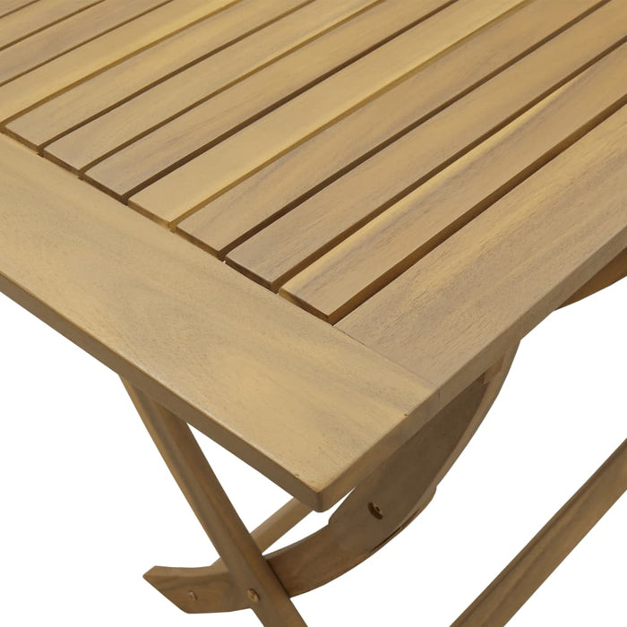 Set mobilier de grădină, 5 piese, lemn masiv de acacia WALTI