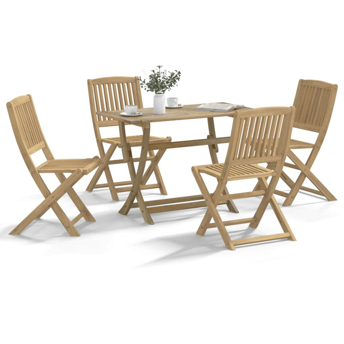 Set mobilier de grădină, 5 piese, lemn masiv de acacia WALTI