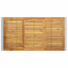 Set mese 5 piese lemn solid acacia și metal - WALTI WALTI