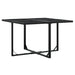 Set mobilier de grădină cu perne, 5 piese, negru, poliratan - WALTI WALTI