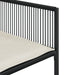 Set mobilier de grădină cu perne, 13 piese, negru, poliratan - WALTI WALTI