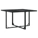 Set mobilier de grădină cu perne, 5 piese, negru, poliratan - WALTI WALTI