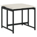 Set mobilier de exterior cu perne, 11 piese, negru, poliratan - WALTI WALTI