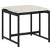 Set mobilier de grădină cu perne, 15 piese, negru, poliratan - WALTI WALTI