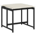 Set mobilier de grădină cu perne, 17 piese, negru, poliratan - WALTI WALTI