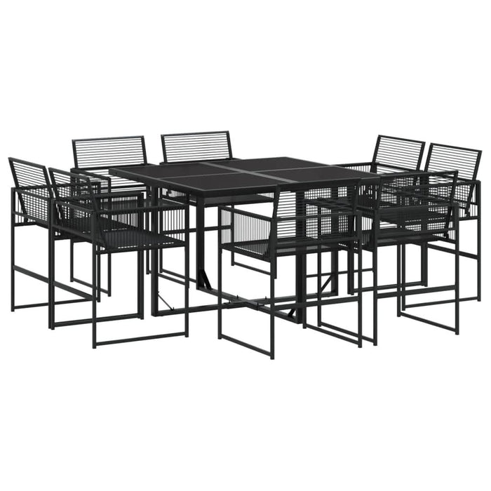 Set mobilier de grădină, 9 piese, poliratan - WALTI WALTI