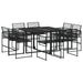 Set mobilier de grădină, 9 piese, poliratan - WALTI WALTI