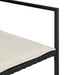 Set mobilier de grădină cu perne, 5 piese, negru, poliratan - WALTI WALTI