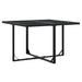 Set mobilier de grădină, 5 piese, cu perne, negru, textilenă - WALTI WALTI