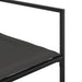 Set mobilier de grădină, 5 piese, cu perne, negru, textilenă - WALTI WALTI