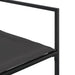 Set mobilier de grădină, 9 piese, cu perne, negru, textilenă - WALTI WALTI
