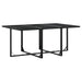Set mobilier de grădină, 11 piese, cu perne, negru, textilenă - WALTI WALTI