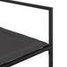 Set mobilier de grădină, 11 piese, cu perne, negru, textilenă - WALTI WALTI