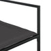 Set mobilier de grădină, 15 piese, cu perne, negru, textilenă - WALTI WALTI