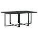 Set mobilier de grădină, 11 piese, cu perne, negru, textilenă - WALTI WALTI