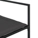 Set mobilier de grădină, 11 piese, cu perne, negru, textilenă - WALTI WALTI