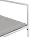 Set mobilier de grădină, 11 piese, cu perne, alb, textilenă - WALTI WALTI