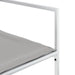 Set mobilier de grădină, 13 piese, cu perne, alb, textilenă - WALTI WALTI