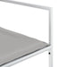 Set mobilier de grădină, 15 piese, cu perne, alb, textilenă - WALTI WALTI