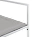 Set mobilier de grădină, 17 piese, cu perne, alb, textilenă - WALTI WALTI