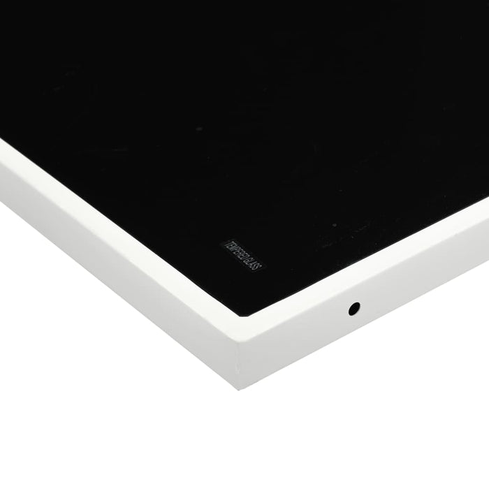 Set mobilier de grădină, 13 piese, cu perne, alb, textilenă - WALTI WALTI