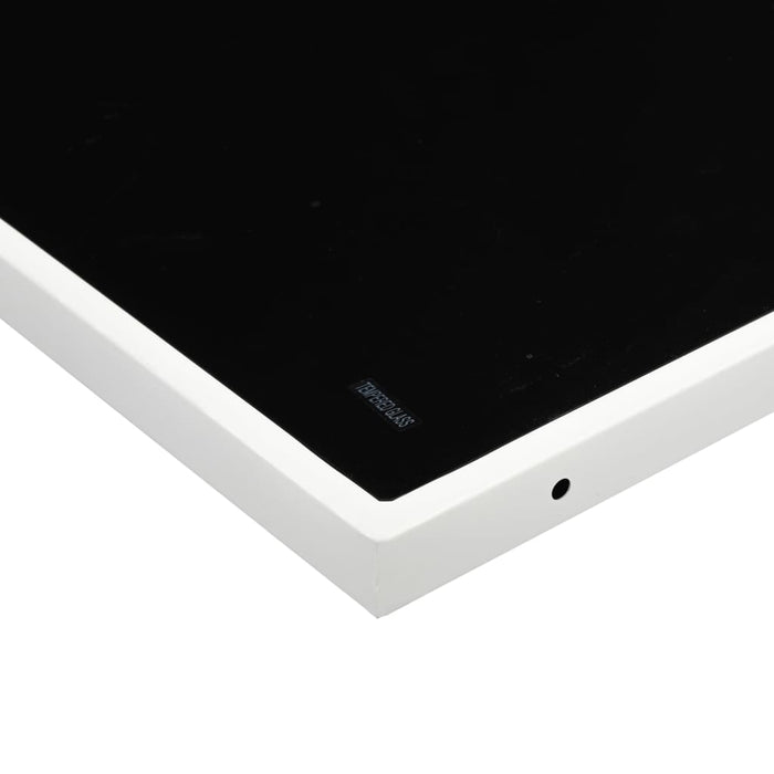 Set mobilier de grădină, 17 piese, cu perne, alb, textilenă - WALTI WALTI