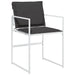Set mobilier de grădină, 13 piese, cu perne, alb, textilenă - WALTI WALTI