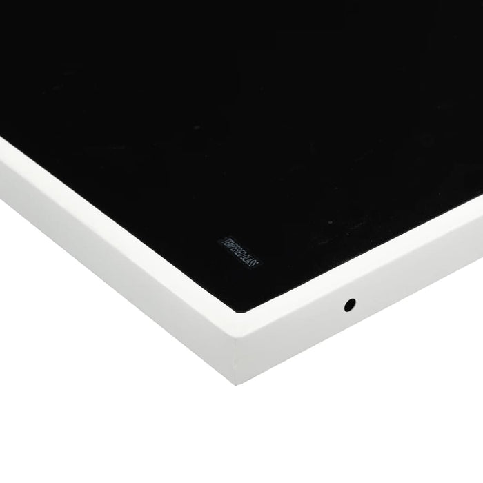 Set mobilier de grădină, 15 piese, cu perne, alb, textilenă - WALTI WALTI