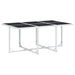 Set mobilier de grădină, 11 piese, cu perne, alb, textilenă - WALTI WALTI