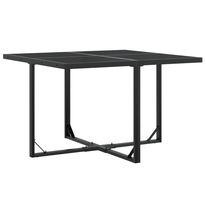 Set mobilier de grădină, 5 piese, negru, textilenă - WALTI WALTI