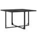 Set mobilier de grădină, 5 piese, negru, textilenă - WALTI WALTI
