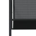 Set mobilier de grădină, 9 piese, negru, textilenă - WALTI WALTI