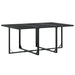 Set mobilier de grădină, 11 piese, negru, textilenă - WALTI WALTI