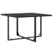 Set mobilier de grădină, 9 piese, negru, textilenă - WALTI WALTI