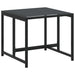 Set mobilier de grădină, 11 piese, negru, textilenă - WALTI WALTI