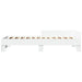 Cadru de pat, alb, 75x190 cm, lemn prelucrat - WALTI WALTI