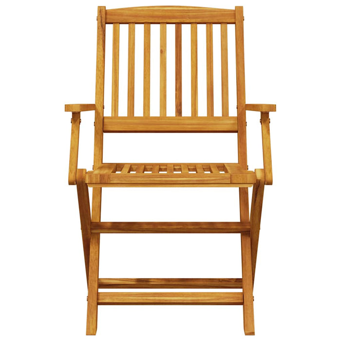 Set de bistro pliabil, 3 piese, lemn masiv de acacia - WALTI WALTI