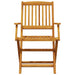 Set de bistro pliabil, 3 piese, lemn masiv de acacia - WALTI WALTI