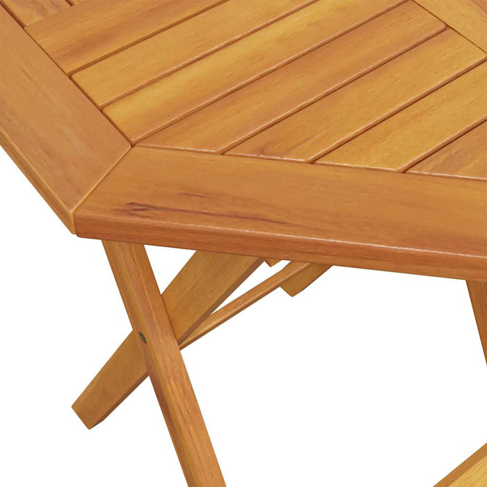 Set de bistro pliabil, 3 piese, lemn masiv de acacia - WALTI WALTI