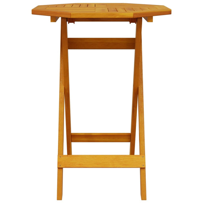 Set de bistro pliabil, 3 piese, lemn masiv de acacia - WALTI WALTI